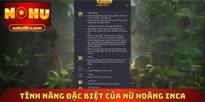 Tính năng đặc biệt của nữ hoàng Inca